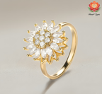 Petal Spinner Relief Ring