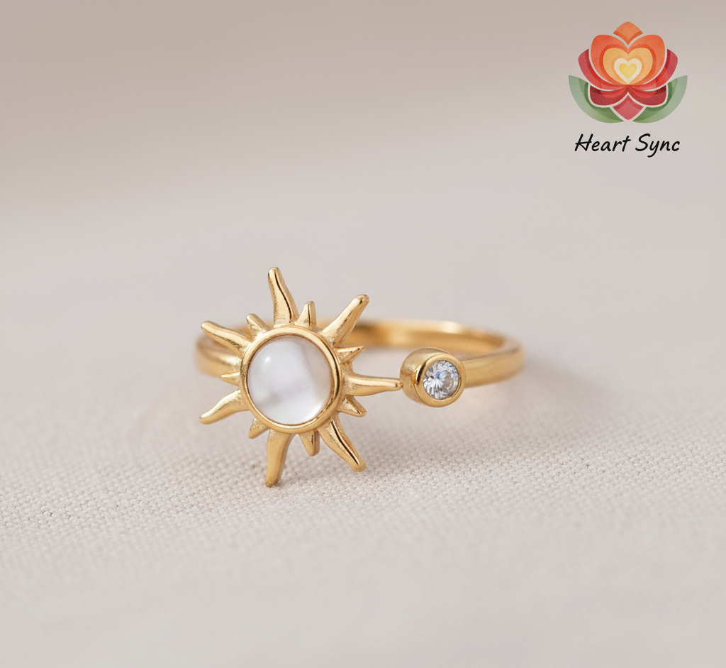 Opal Spinner Relief Ring