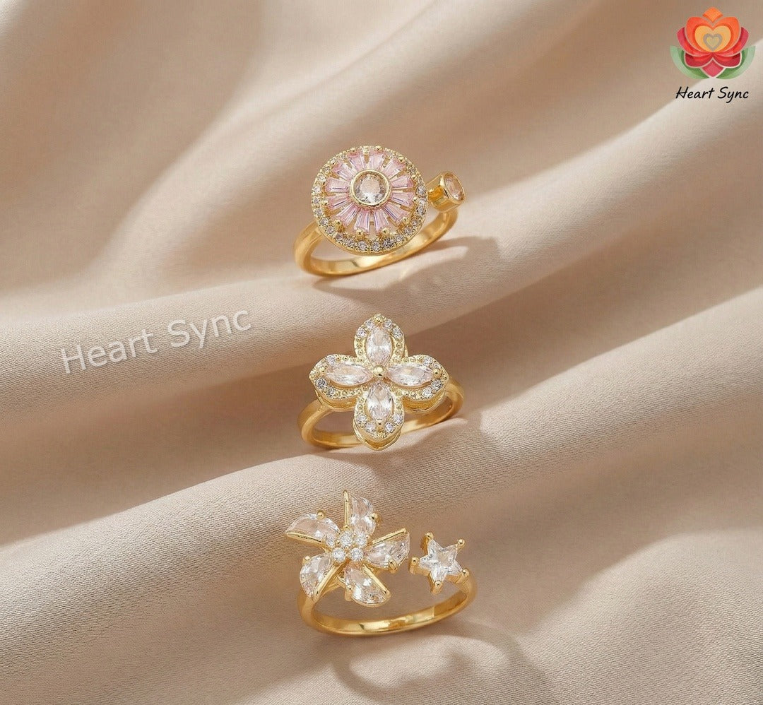 Timeless Bundle – Anxiety Rings Trio